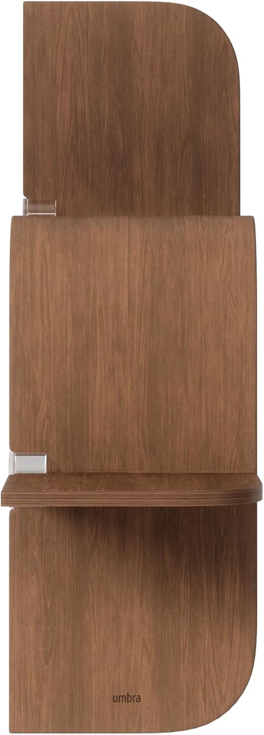 b0b9dhd2f1 12 Montage Floating Wall Shelf, Wood Wall Mount Display Case for Living Room Bedroom, Decorative Floating Shelves